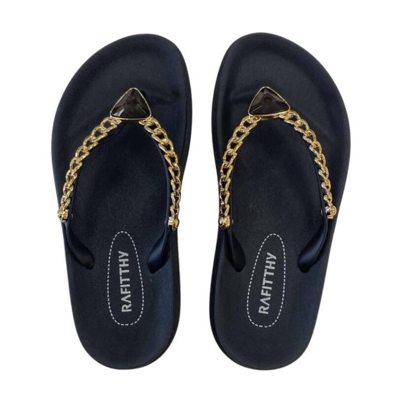 Chinelo Raffithy - Feminino - Preto