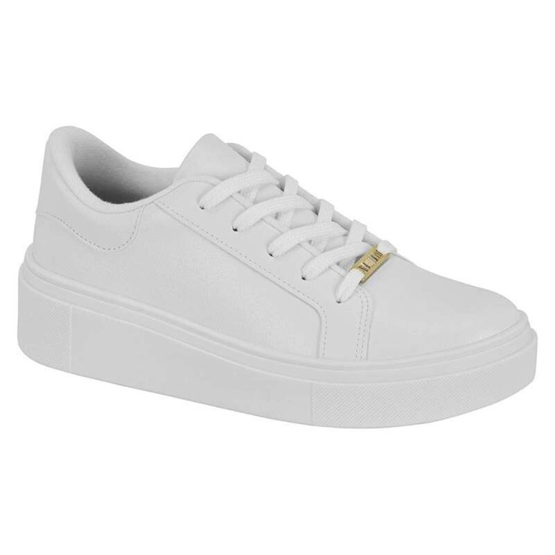 Tênis Vizzano Casual Flatform - Feminino - Branco