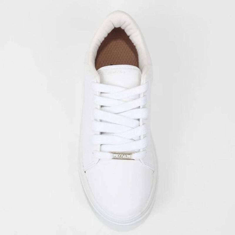 Tênis Vizzano Casual Flatform - Feminino - Branco Branco 5