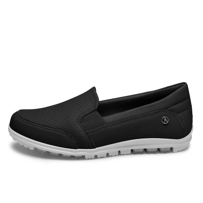 Tênis Kolosh Slip On - Feminino Preto 2