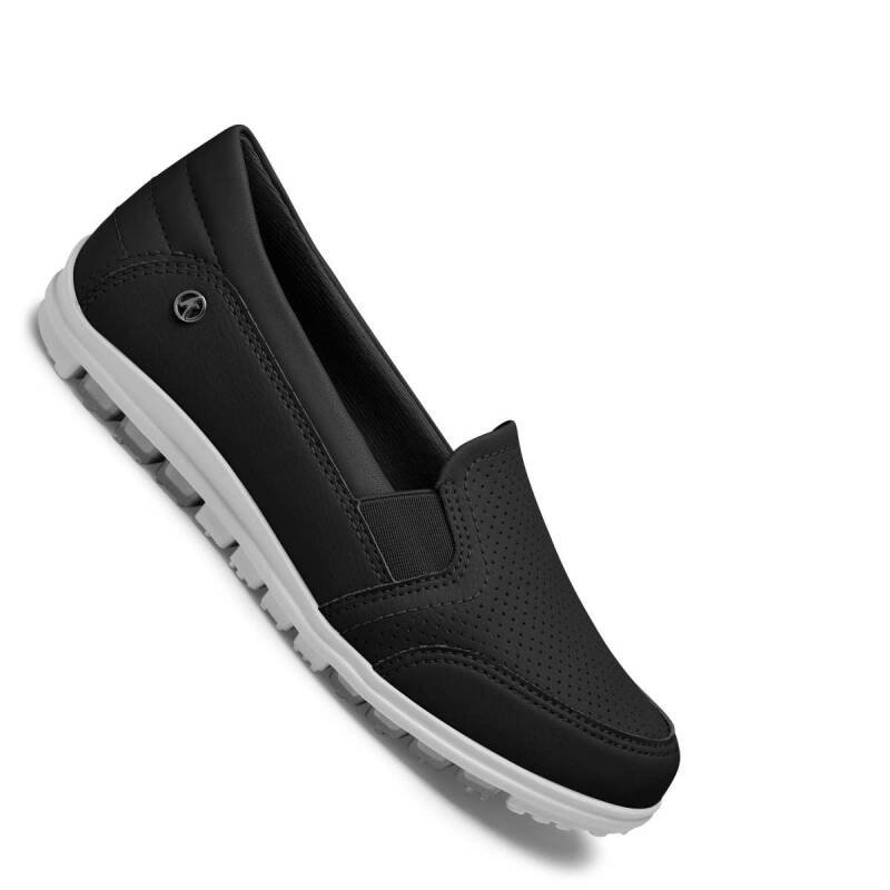Tênis Kolosh Slip On - Feminino Preto 3