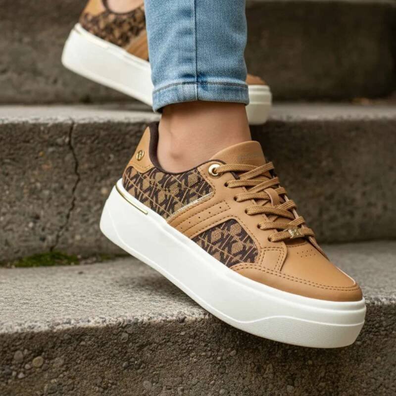 Tênis Kolosh Casual - Feminino - Marrom Marrom 4