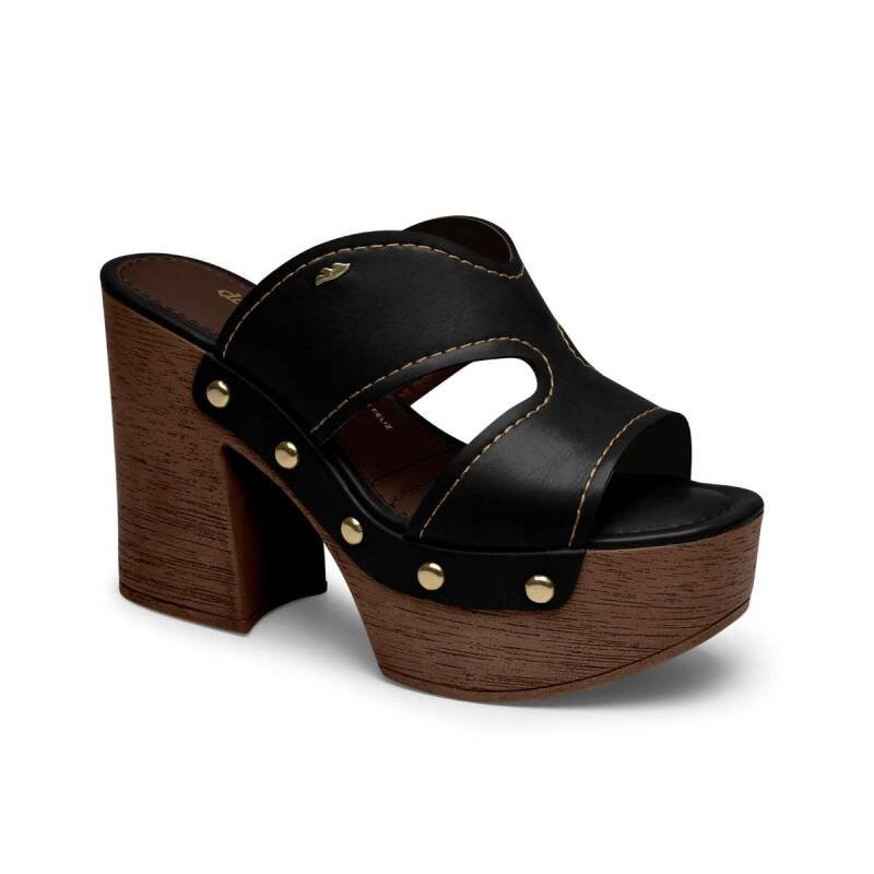 Tamanco Dakota Plataforma - Feminino - Preto