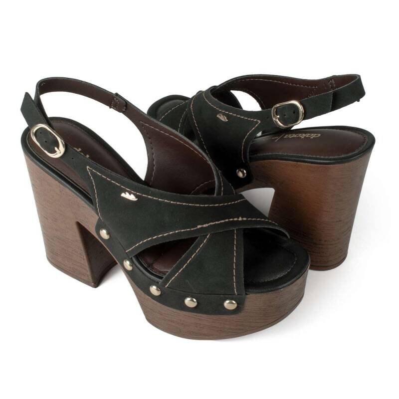 Sandália Dakota Plataforma - Feminino - Preto Preto 5