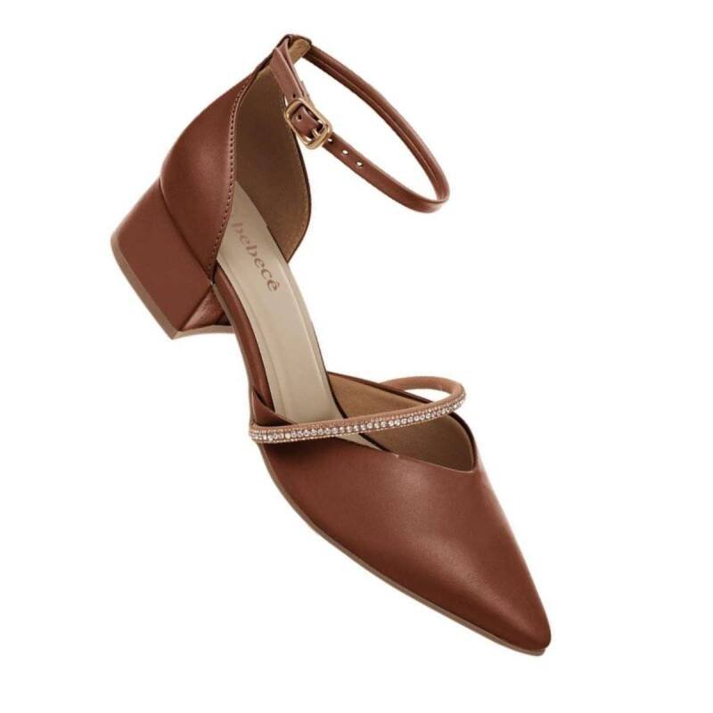 Sapato Bebecê Sligback - Feminino Marrom 3