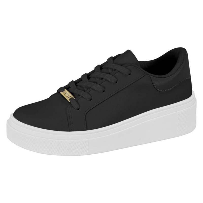Tênis Vizzano Casual Flatform - Feminino Preto 2