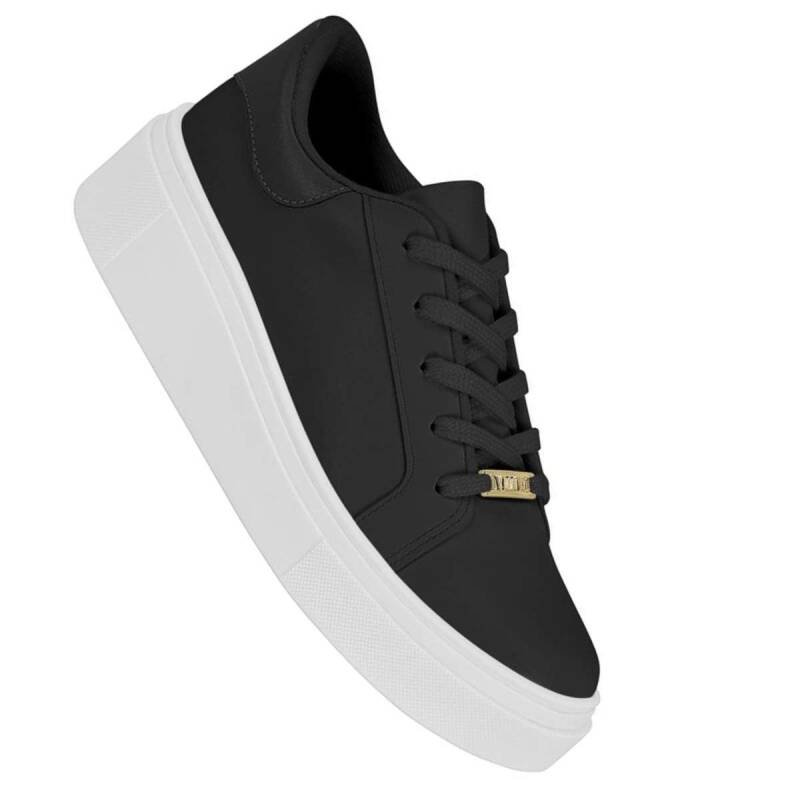 Tênis Vizzano Casual Flatform - Feminino Preto 3