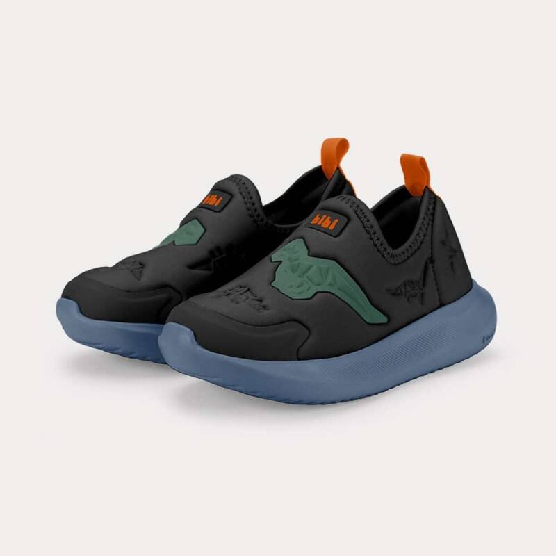 Tênis Bibi Flash - Infantil - Preto verde Preto 2