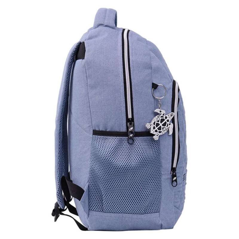 Mochila Mormaii Casual Denim - Feminino - Azul Azul 3