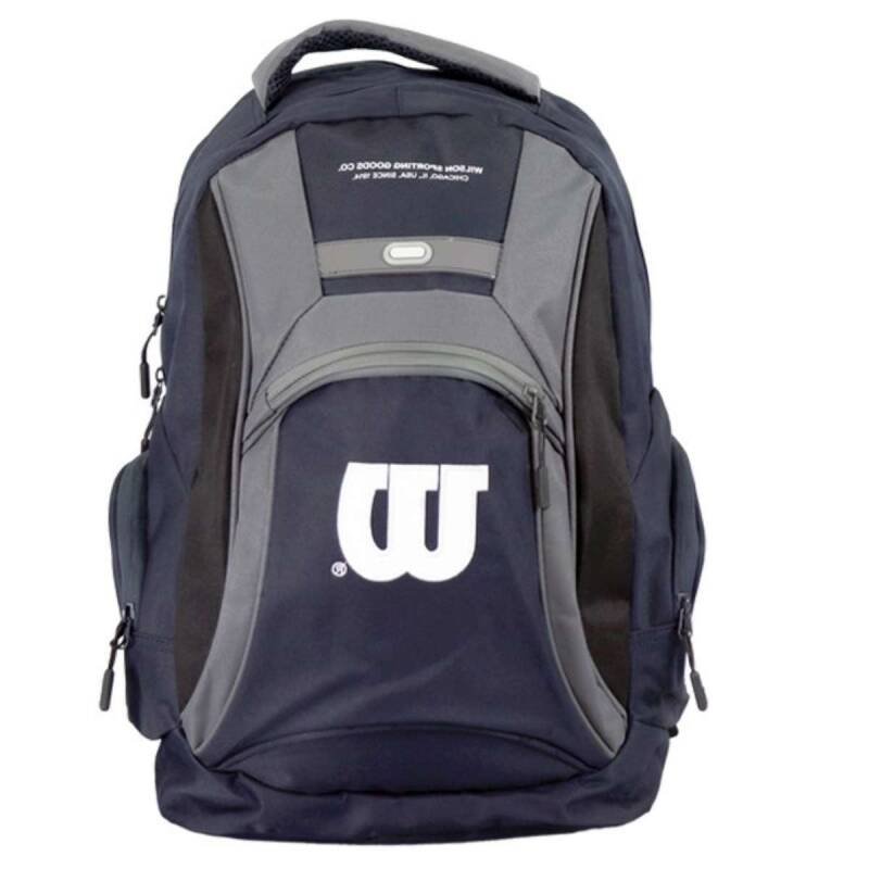 Mochila Wilson Tenista 45cm Porta Raquete Notebook 34 Lts - Azul 2