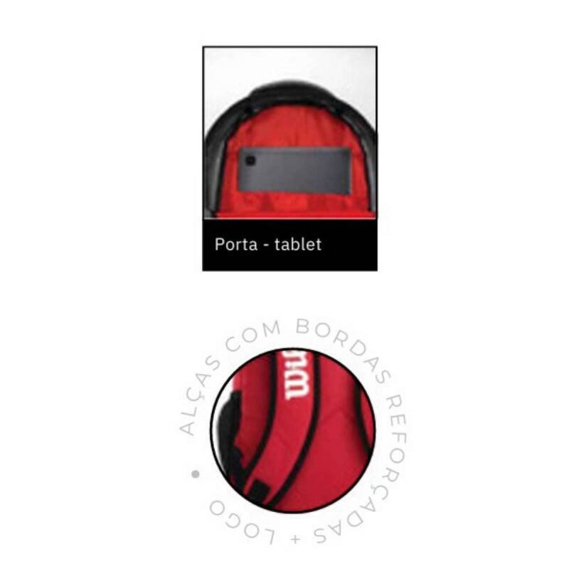 Mochila Wilson Reforçada com Porta Notebook - Masculina - P Preto 2