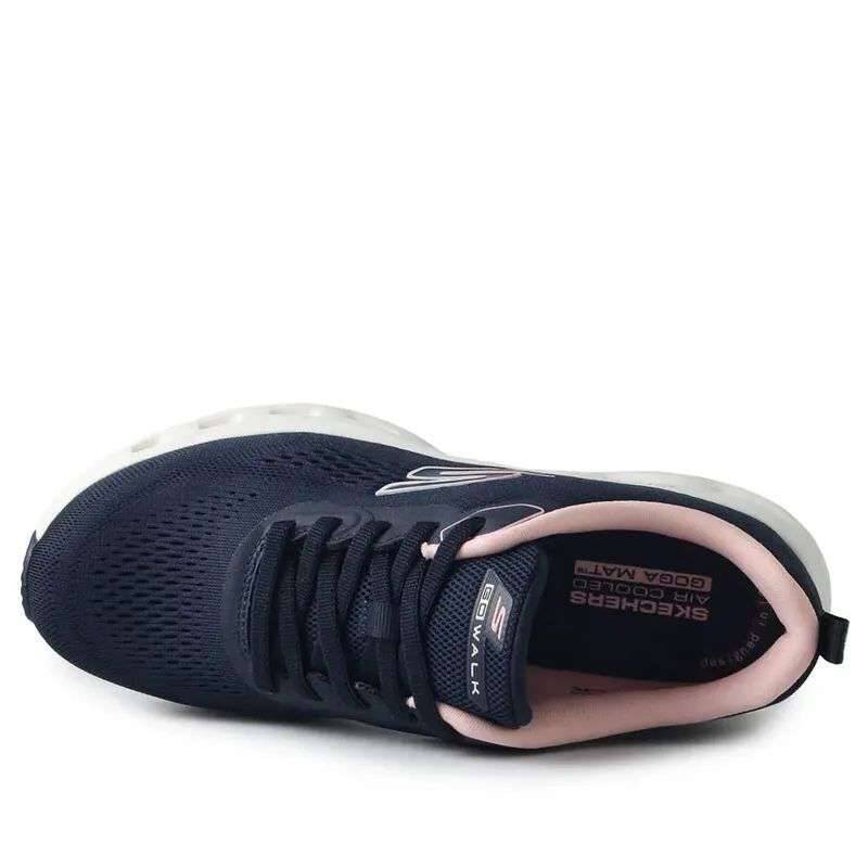 Tênis Esportivo Skechers Feminino W GO WALT SL - Azul Azul 4