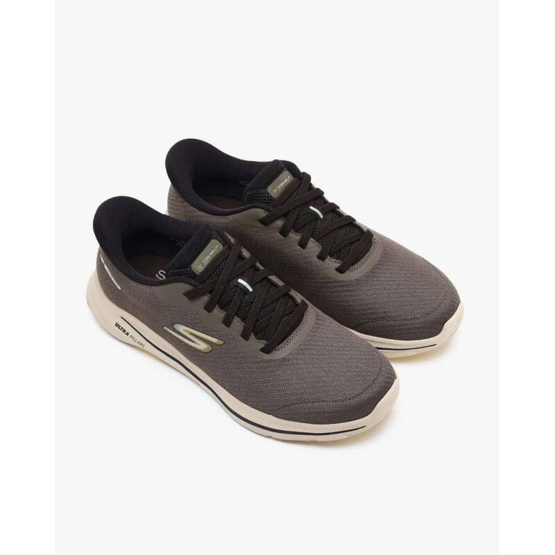 Tenis Skechers Slip Ins Go Walk 8 216783 Masculino - Cinza Cinza 3