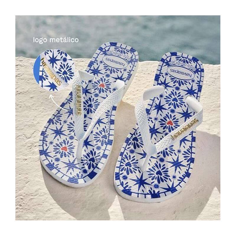 Chinelo Feminino Havaianas Top São Luis - Branco Branco 2