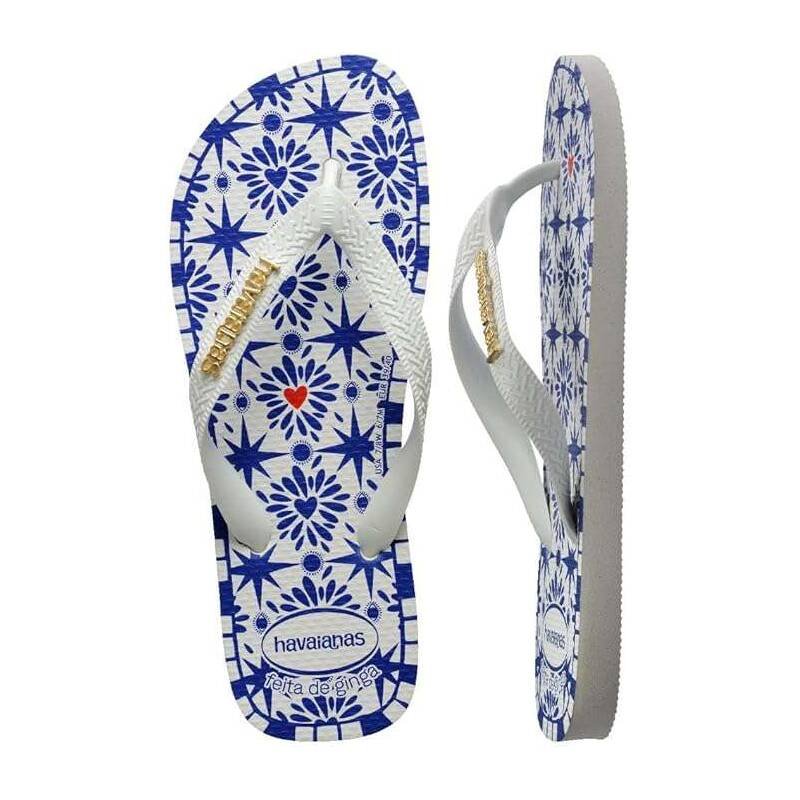 Chinelo Feminino Havaianas Top São Luis - Branco Branco 3