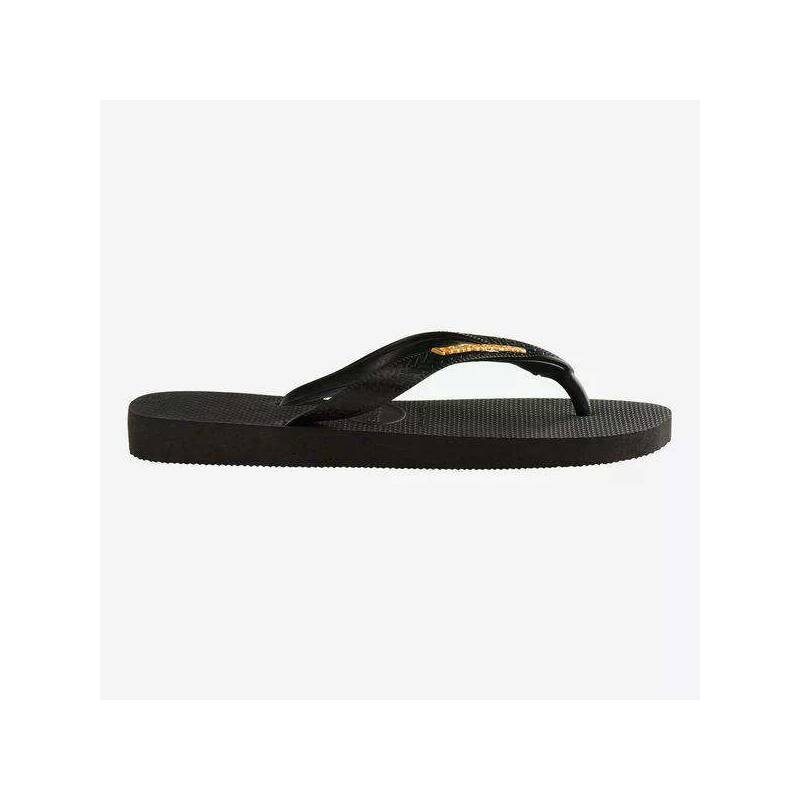 Chinelo Havaianas Top Logo Metallic Preto 2