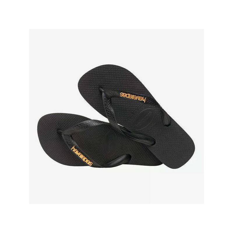 Chinelo Havaianas Top Logo Metallic Preto 3