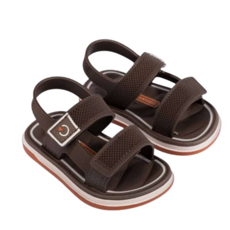 Sandália Infantil Menino Grendene Cartago - Marrom
