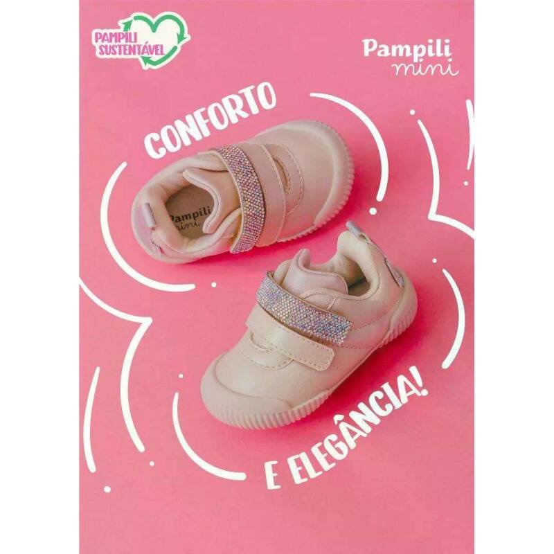 Tenis Infantil Yuyu Pampili 720.009 Bege 2