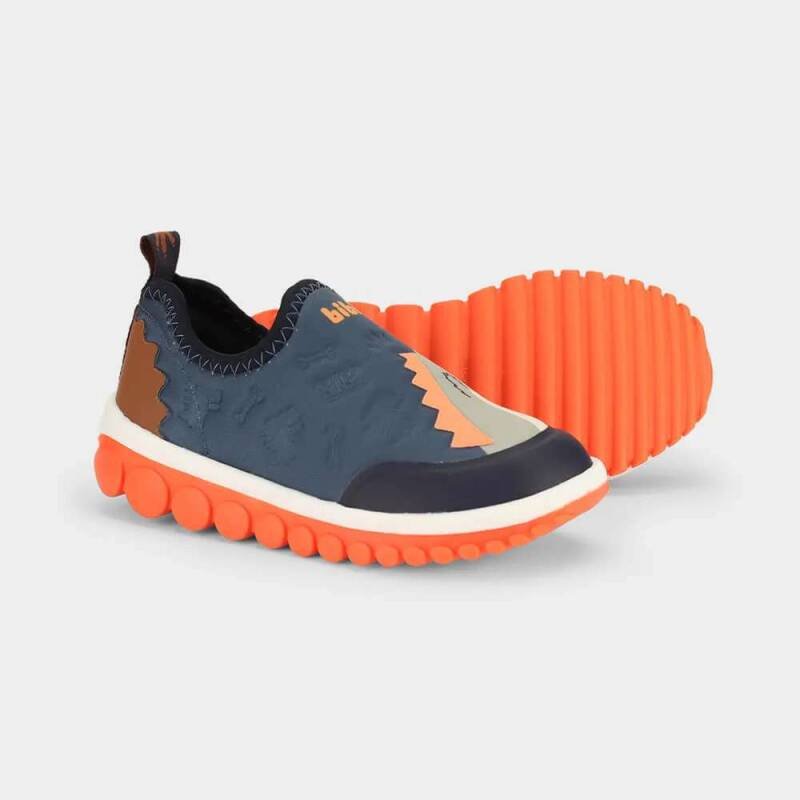 Tênis Infantil Bibi Roller 20 Azul de Dinossauro - Azulcara Azul 4