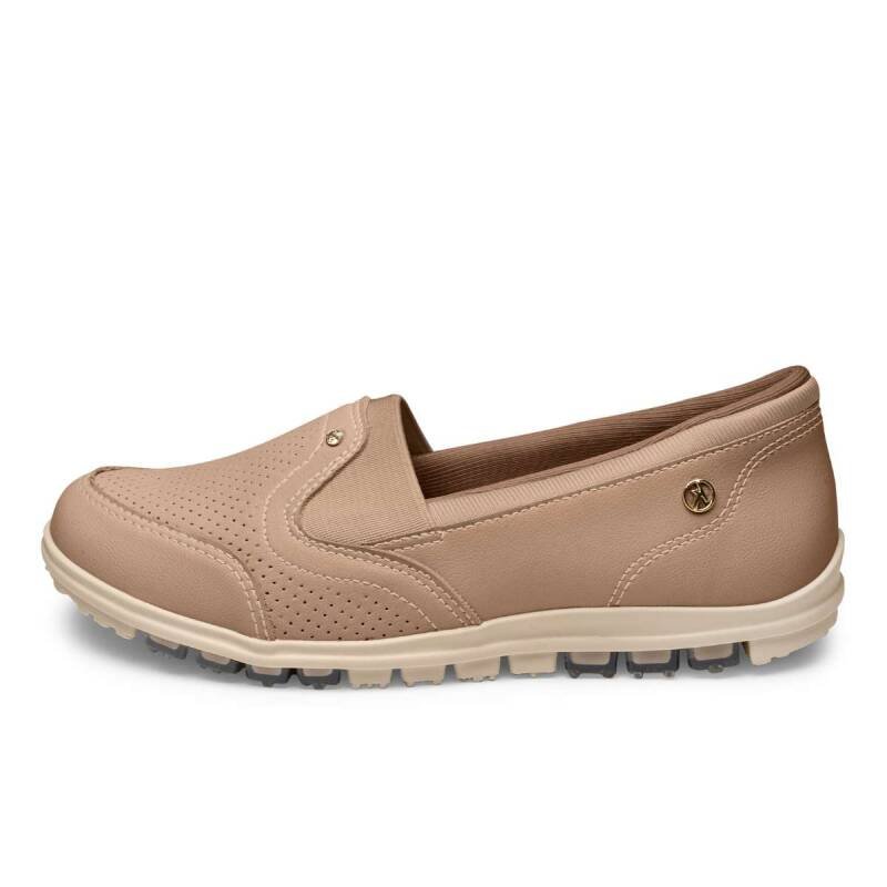 Tênis Kolosh Slip On - Feminino Bege 2