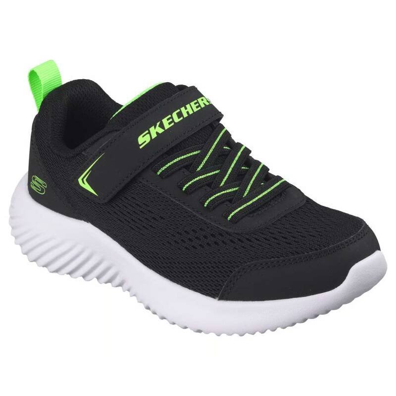 Tênis Casual Skechers Bounder Preto Juvenil - Preto
