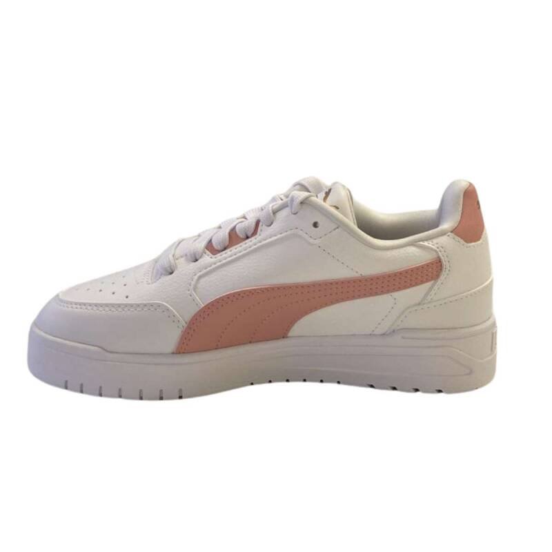 Tênis Puma Casual Shuffle Downtown - Feminino Branco/Rosa 2