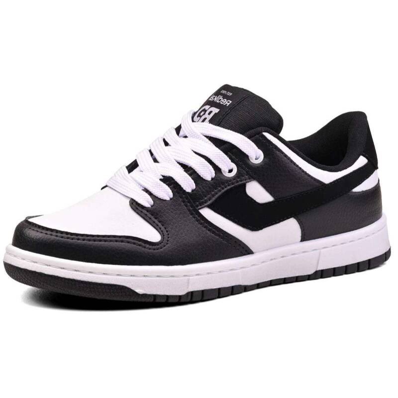 Tênis Redikal Skatista Urbano - Masculino - Branco preto Branco/Preto 2
