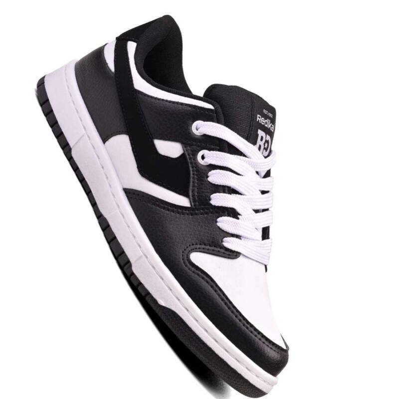 Tênis Redikal Skatista Urbano - Masculino - Branco preto Branco/Preto 3