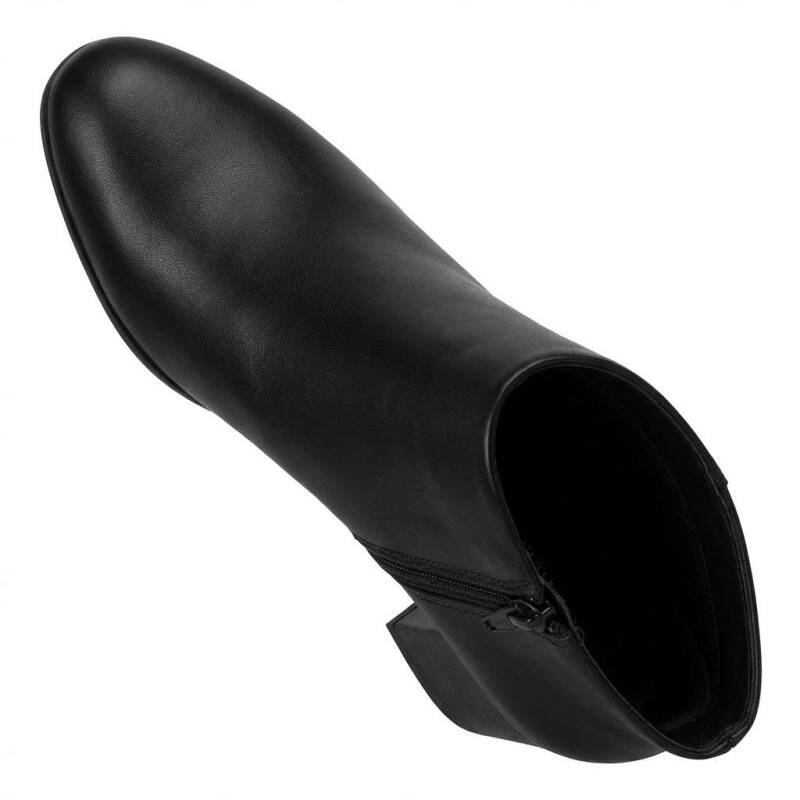 Bota Beira Rio Cano Curto Preto - Feminino - Preto Preto 3