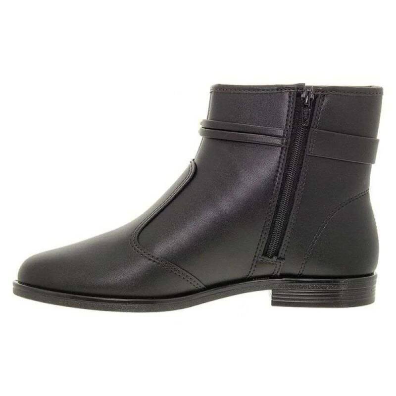 Bota Beira Rio Coturno Cano Curto Feminino - Preto Preto 2