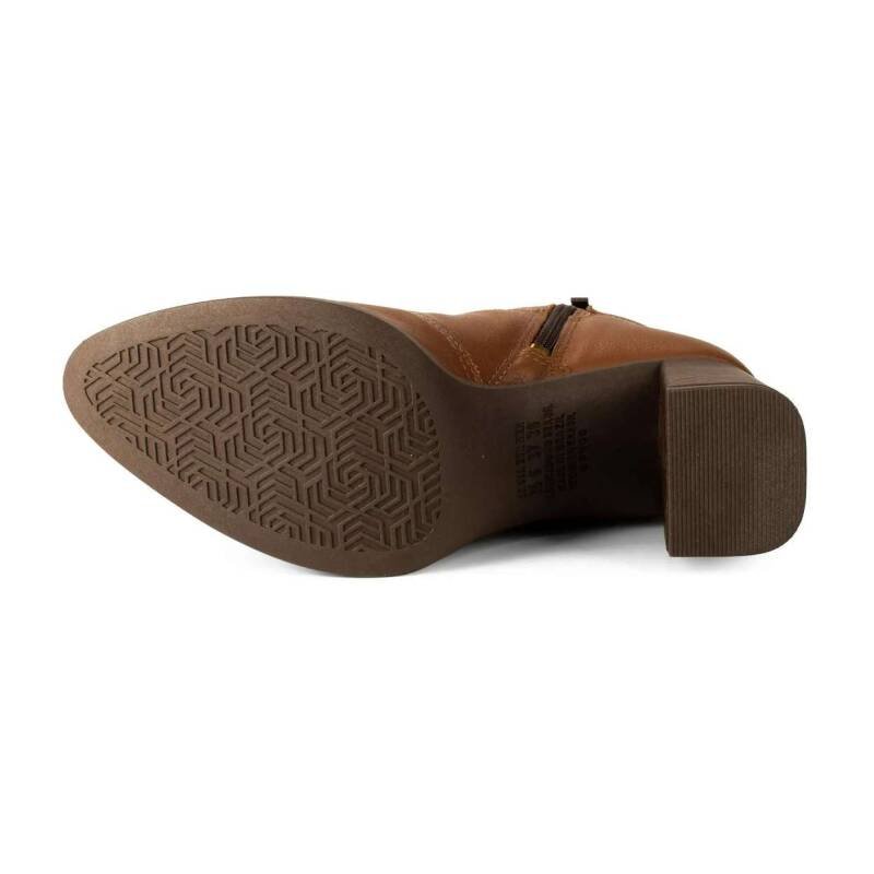 Bota Dakota Cano Curto Feminina - Marrom Marrom 5