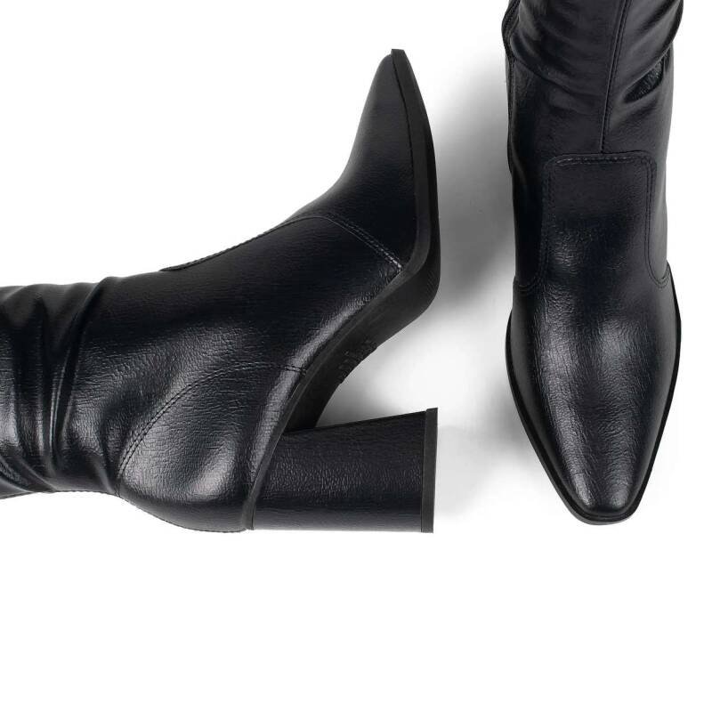 Bota Dakota de Cano Longo - Feminino Preto 6