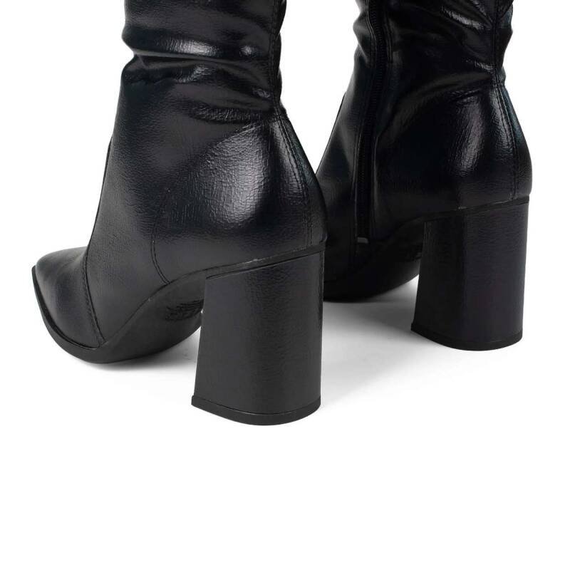 Bota Dakota de Cano Longo - Feminino Preto 5