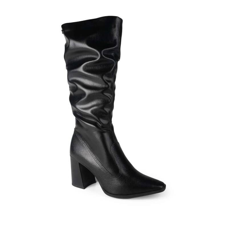 Bota Dakota de Cano Longo - Feminina - Preto