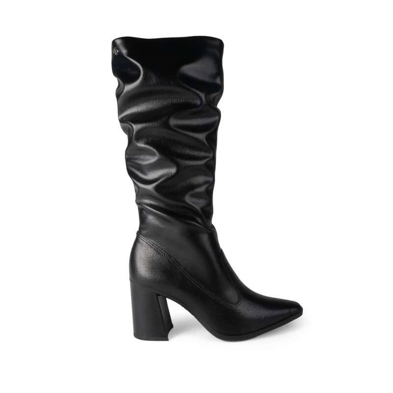 Bota Dakota de Cano Longo - Feminina - Preto Preto 3