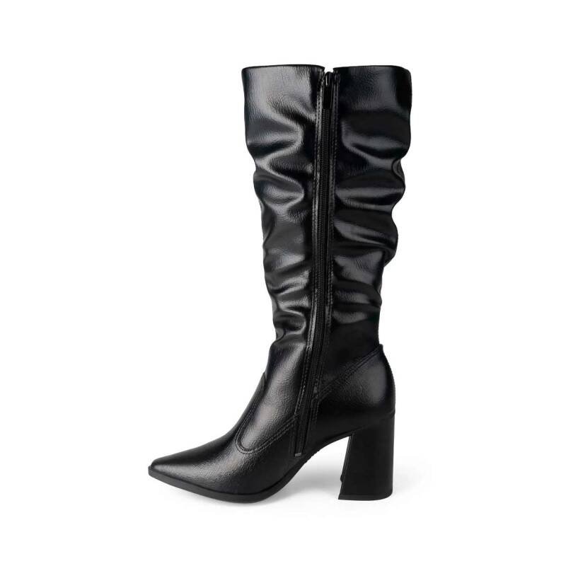 Bota Dakota de Cano Longo - Feminina - Preto Preto 4