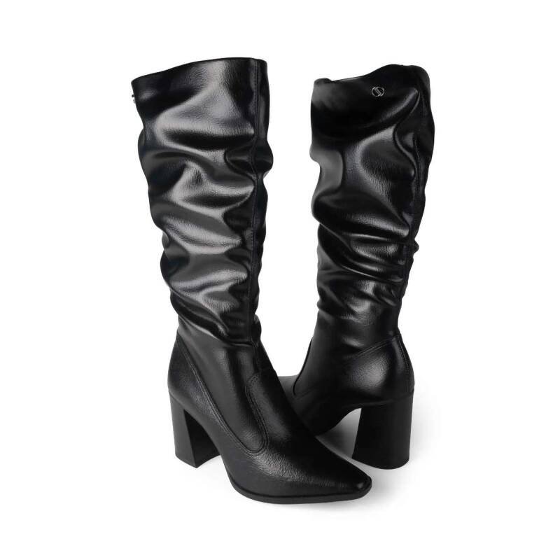 Bota Dakota de Cano Longo - Feminina - Preto Preto 7