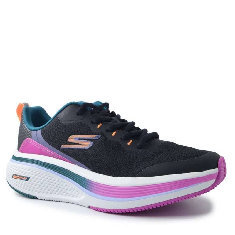 Tênis Feminino Go Run Elevate 20 Cardona Skechers - Preto Preto 3