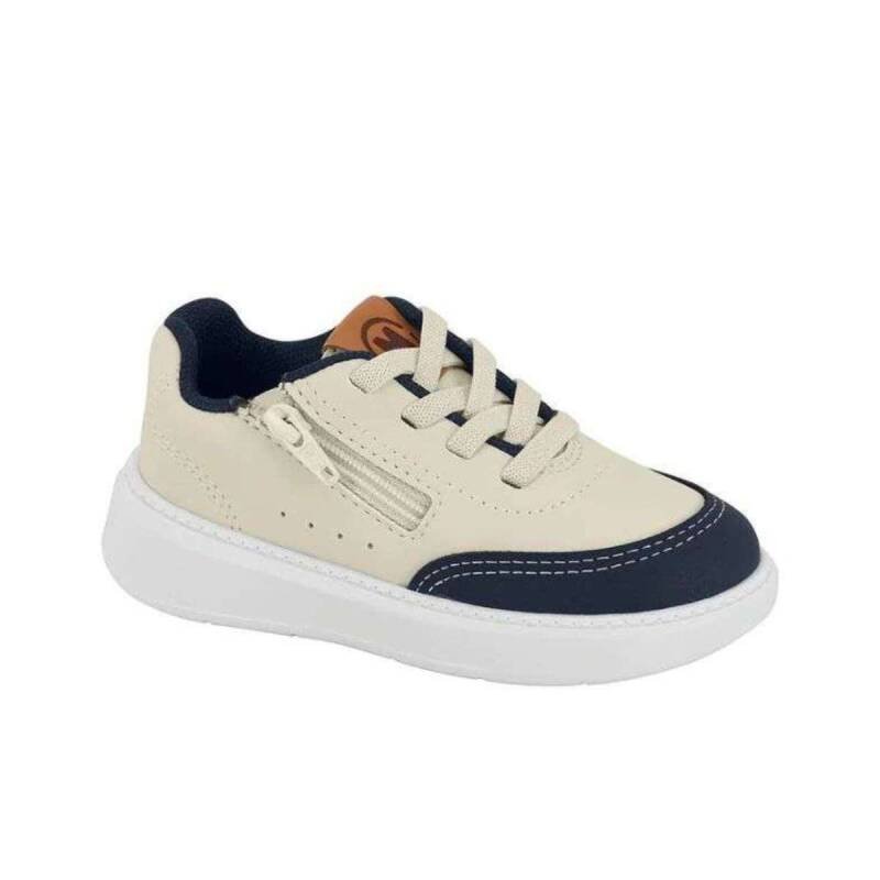 Sapatenis Molekinho Rustico - Infantil - Branco off