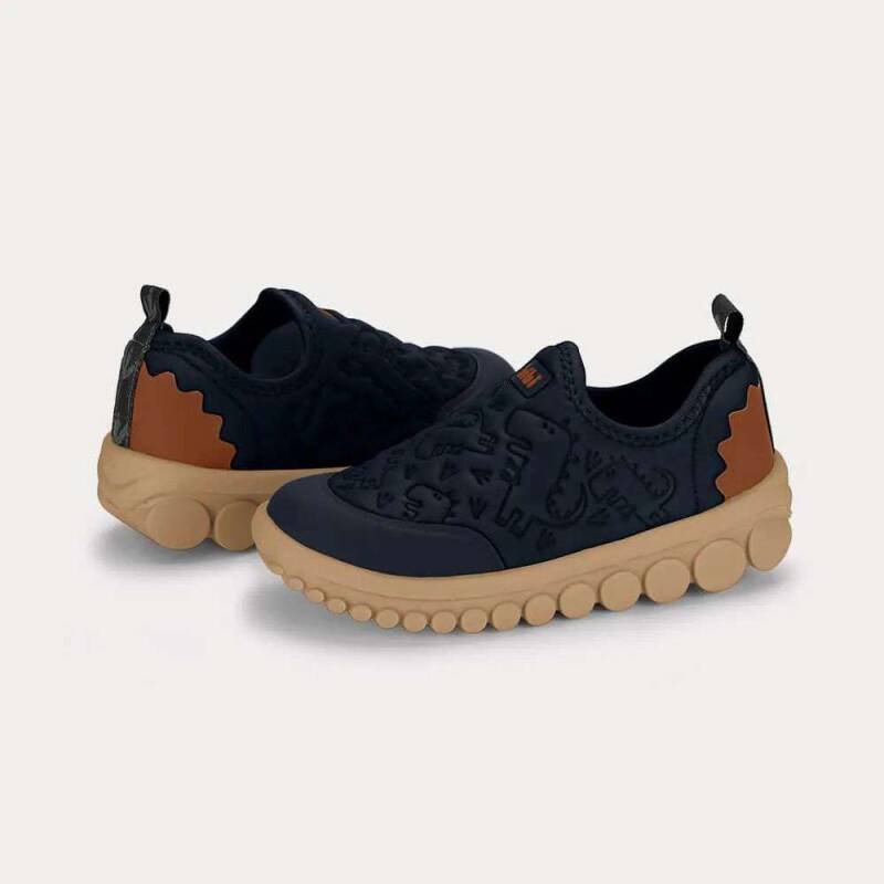 Tênis Bibi Roller 20 Dinossauro - Infantil - Azul Azul 3
