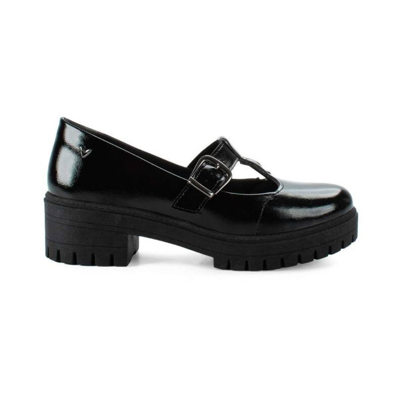 Sapato Mississipi Mary Jane - Feminino - Preto Preto 2