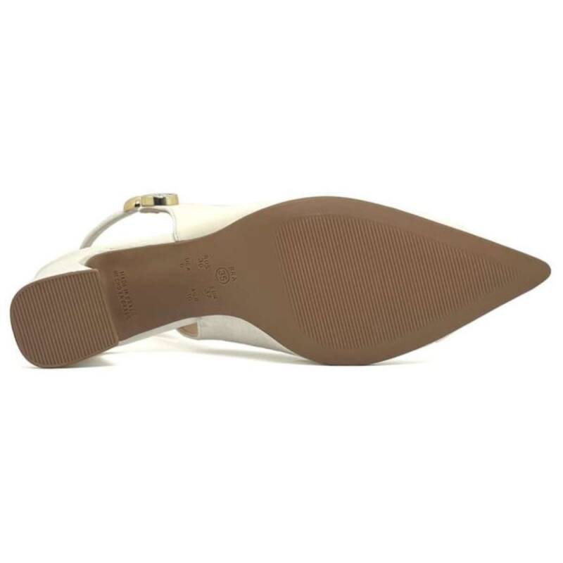 Sapato Ramarim Salto Médio Coconut - Feminino - Bege Bege 5