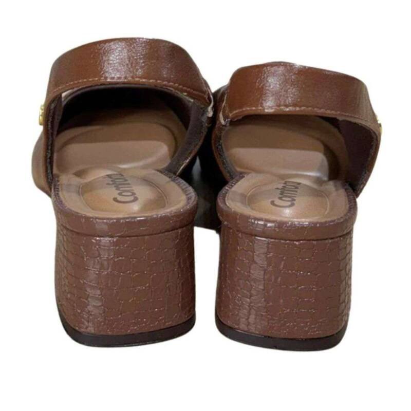 Sapato ComfortFlex Slingback - Feminino - Marrom Marrom 7