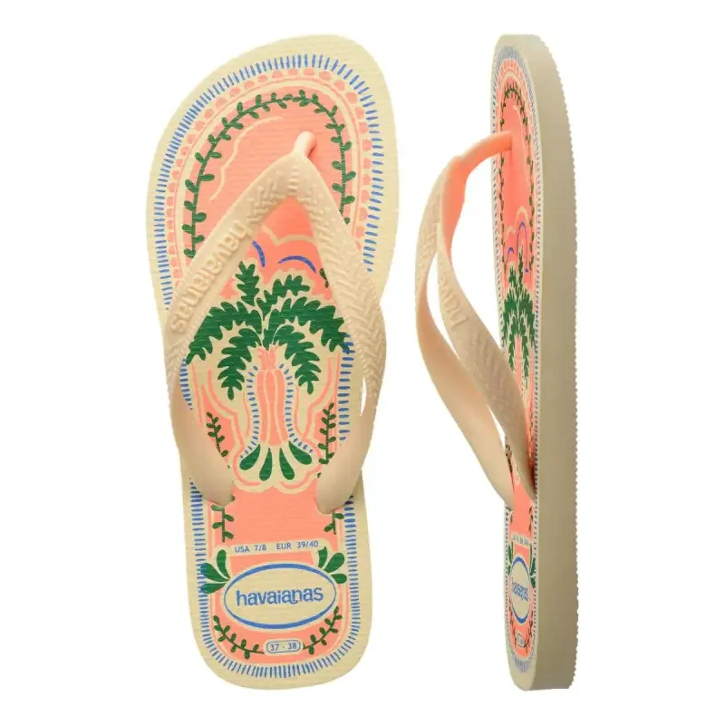 Chinelo Havaianas Top Summer Vibes - Feminino Bege 5