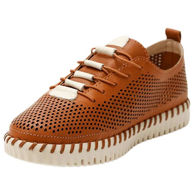 Tênis Casual Bottero Feminino Moderno Tratorado Macio 37411 Marrom 2