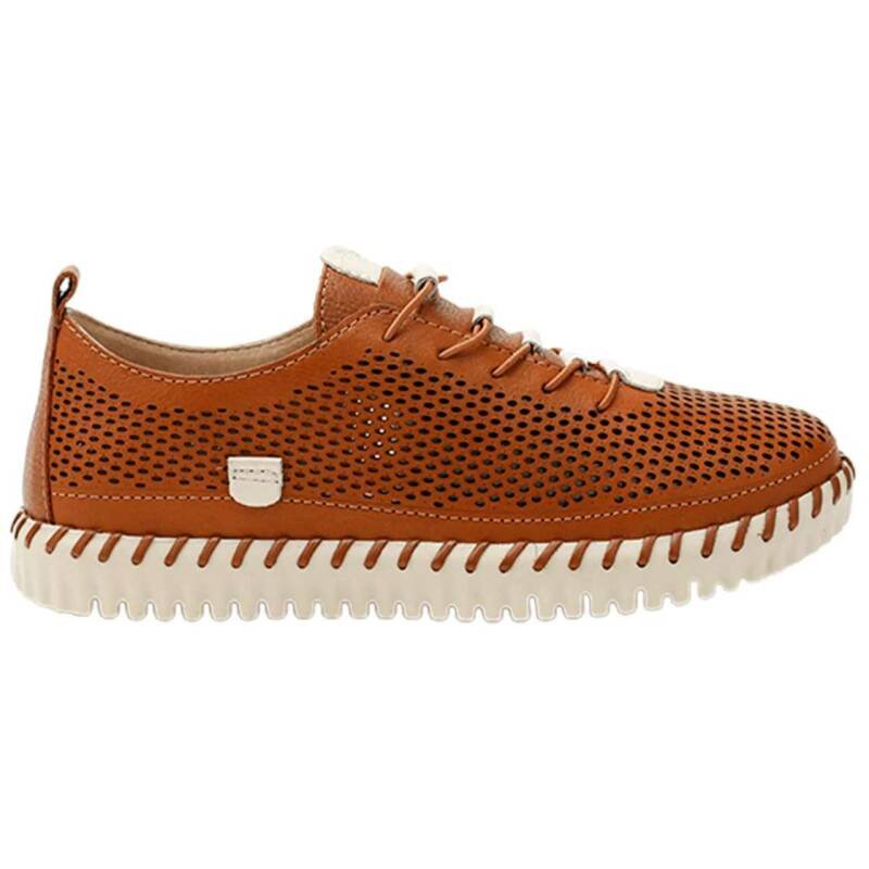 Tênis Casual Bottero Feminino Moderno Tratorado Macio 37411 Marrom 3