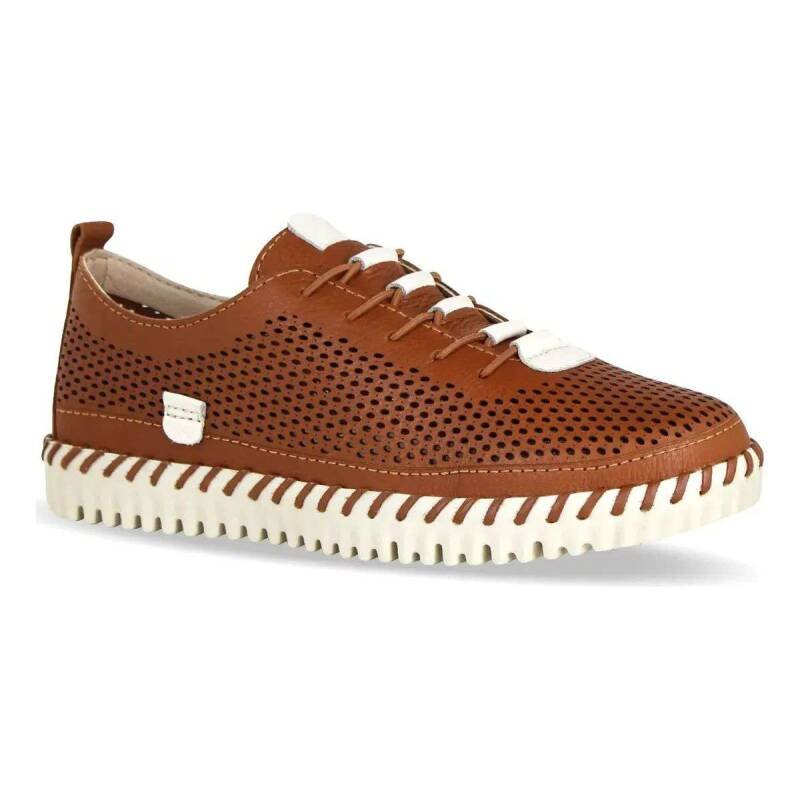 Tênis Casual Bottero Feminino Moderno Tratorado Macio 37411 Marrom 5
