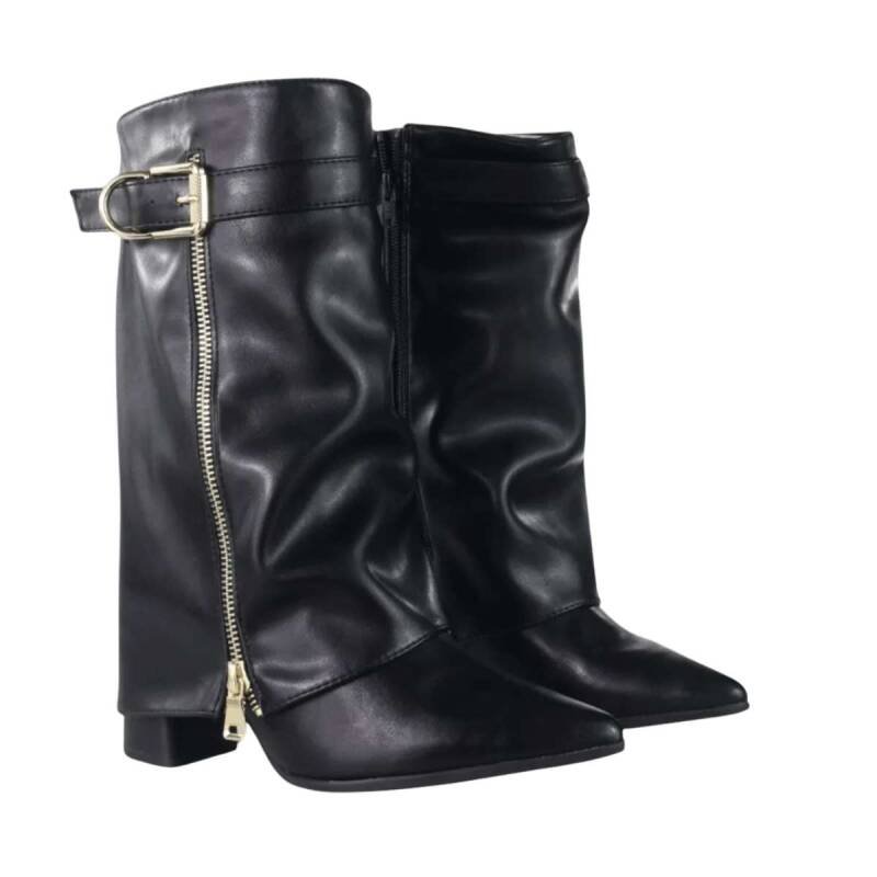Bota Ramarim Capa - Feminino - Preto Preto 2
