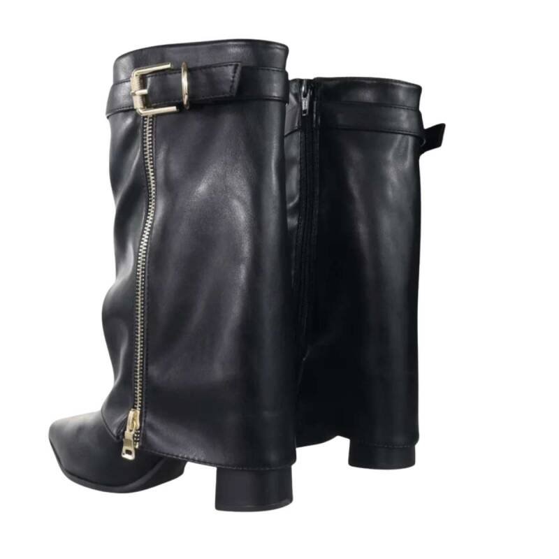 Bota Ramarim Capa - Feminino - Preto Preto 3